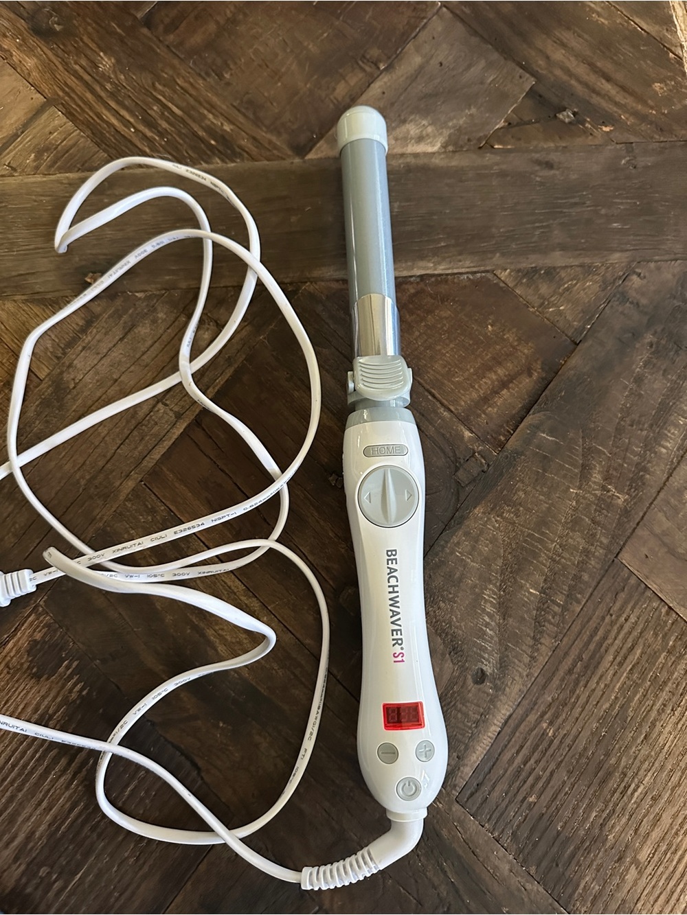 S1 White Curling Wand for Women